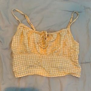 Hollister cropped tank